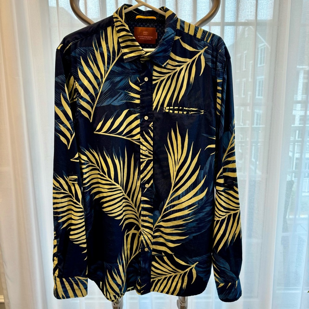 Tropical Button Down Scotch & Soda Shirt